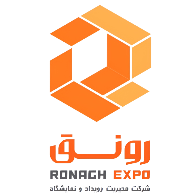 لوگوی شرکت نمایشگاهی رونق